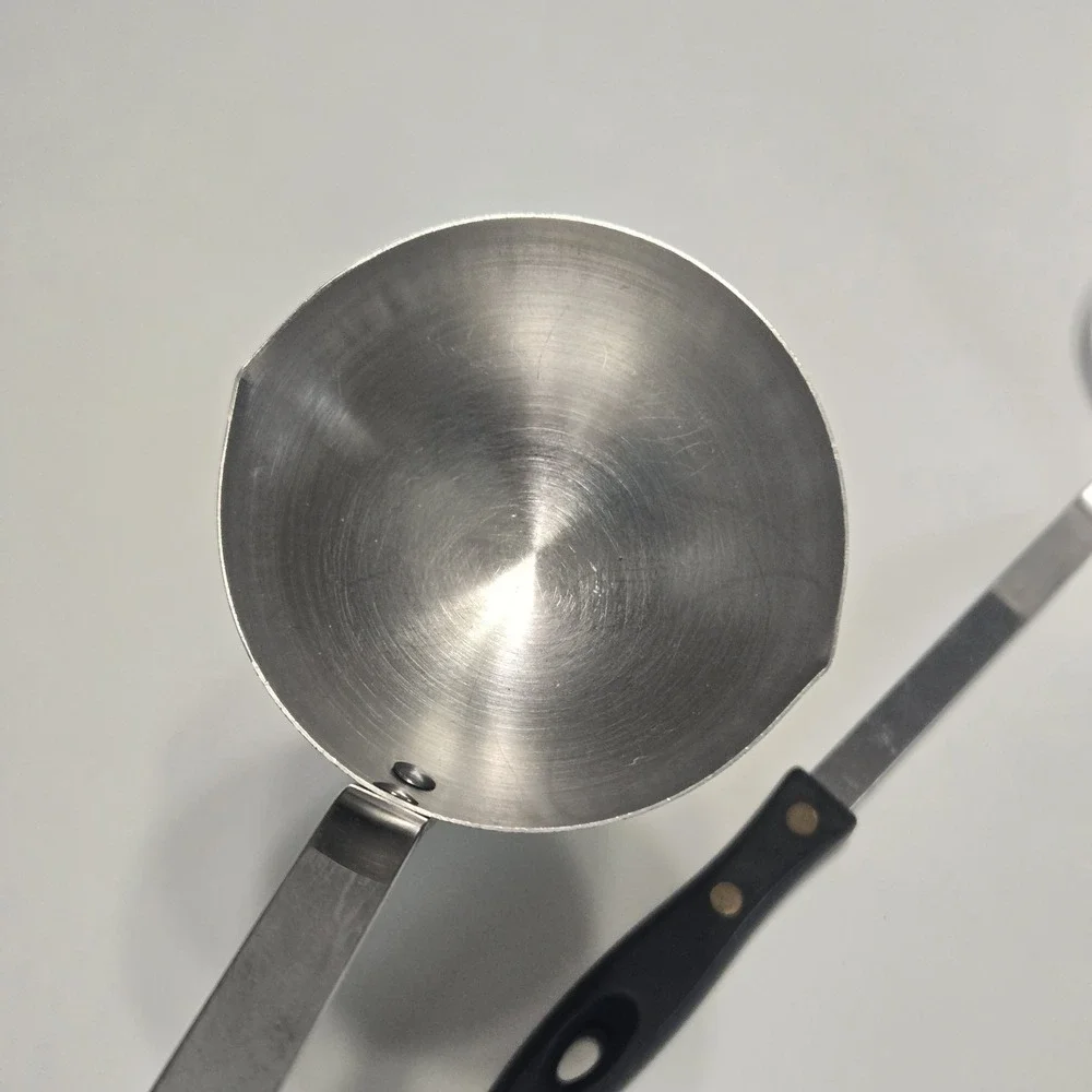 Vintage‎ Stanley Stainless Spatula Spoon Ladle Black Handle Kitchen Utensil Set